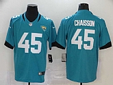 Nike Jaguars 45 K'Lavon Chaisson Teal 2020 NFL Draft First Round Pick Vapor Untouchable Limited Jersey,baseball caps,new era cap wholesale,wholesale hats